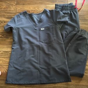 Grey Figs SET (Small joggers/XS top)